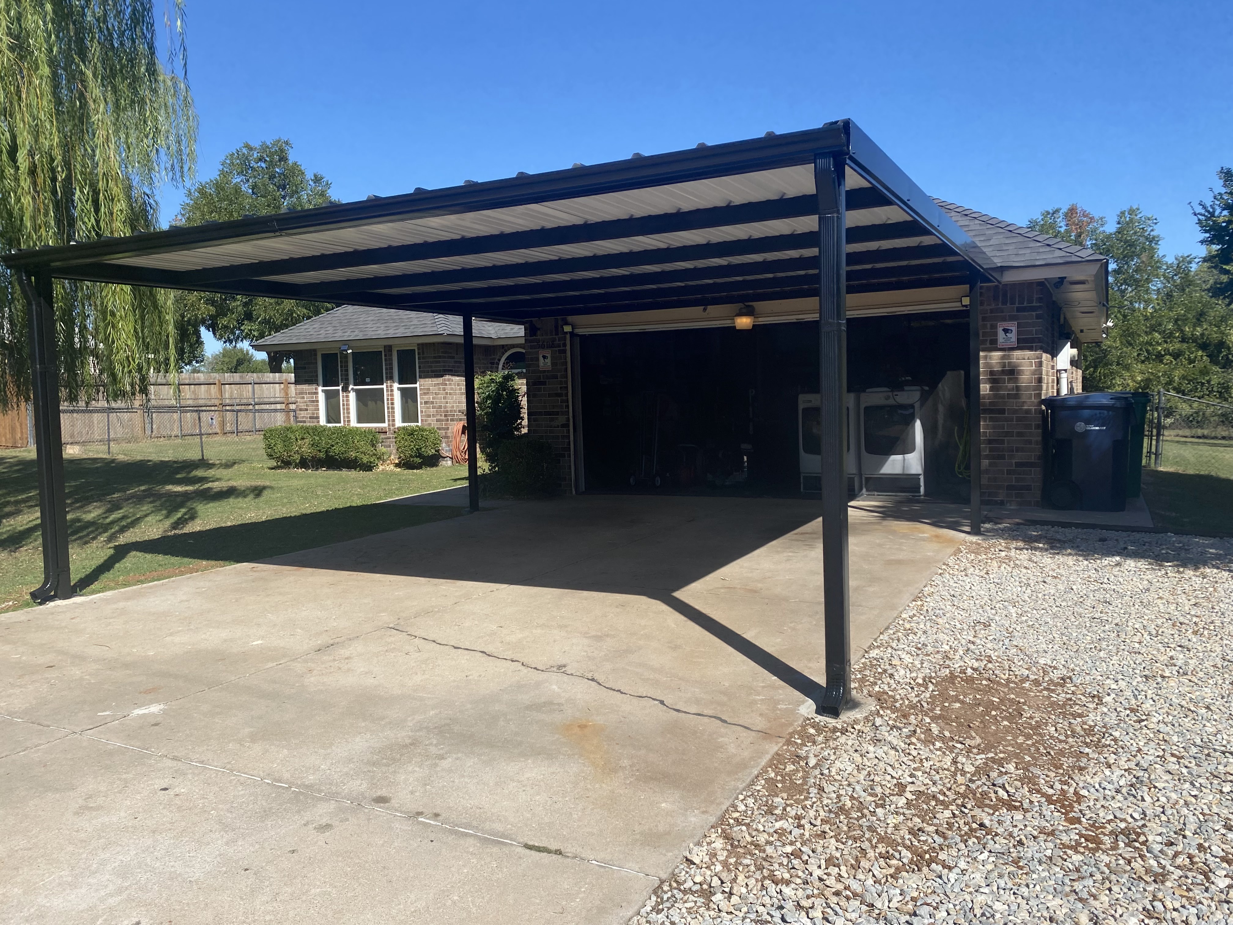 Metal carport by Forever Carports
